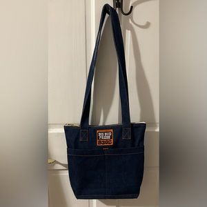 BigBudPress denim tote bag